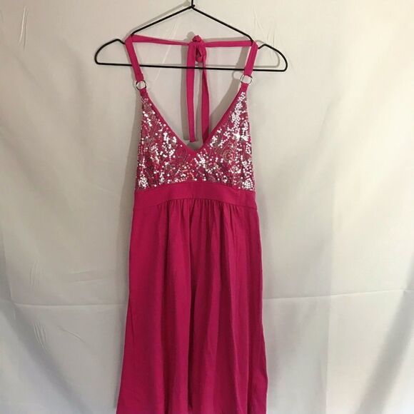 Victoria Secret pink sequin dress - Picture 1 of 3